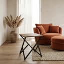 Sidetable met Diagonaal Onderstel - Benoa
