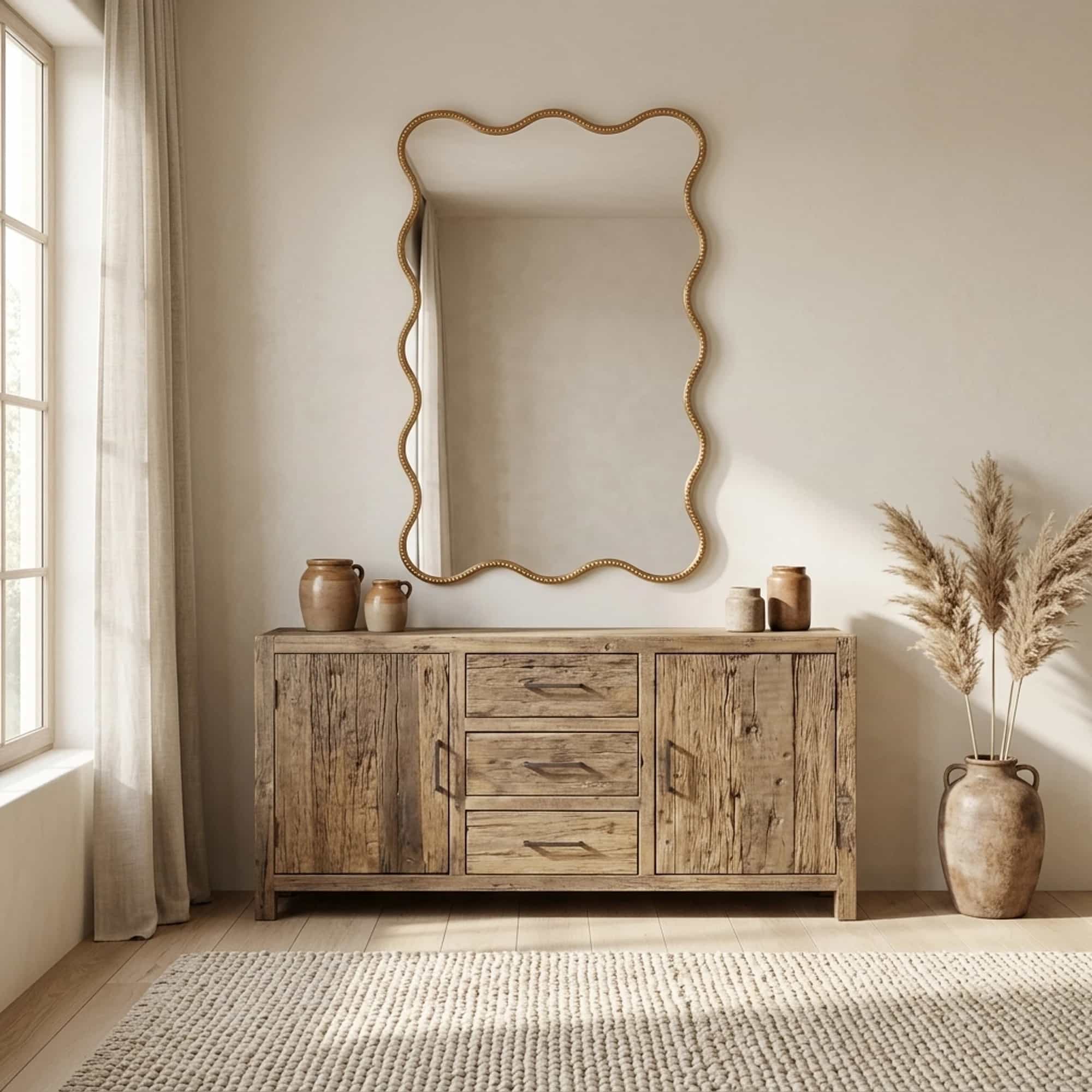 Spiegel Laurel gold