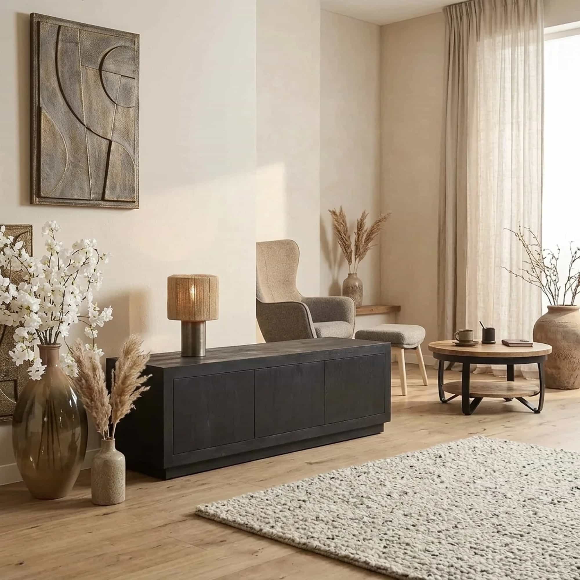 Tv meubel Brussel Black | 150 cm
