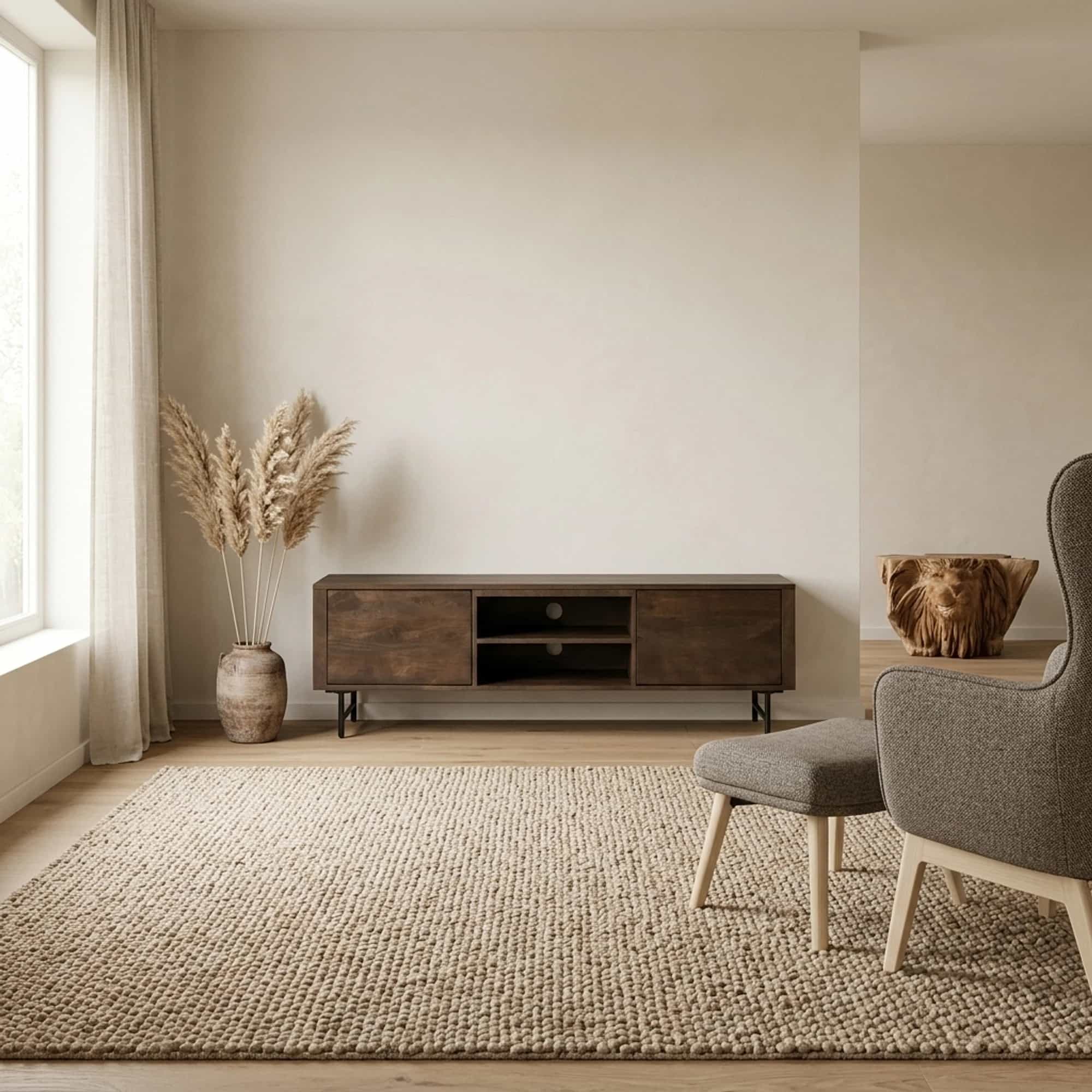 TV meubel Lio 170 cm 2drs. Mangohout - Eleonora