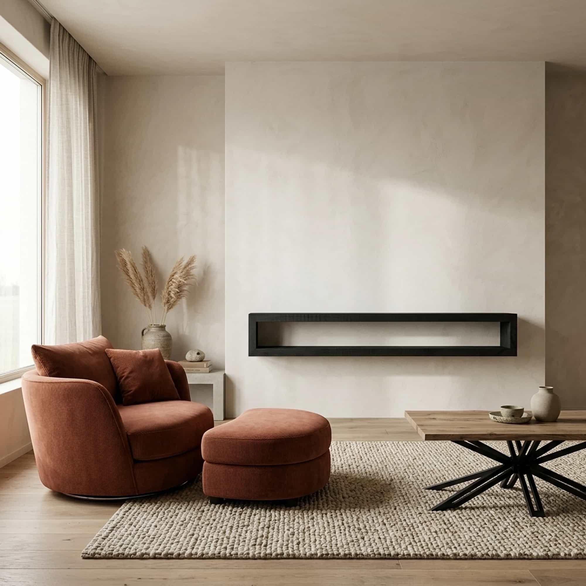 TV-Meubel Zwart Hangend 220 - Benoa