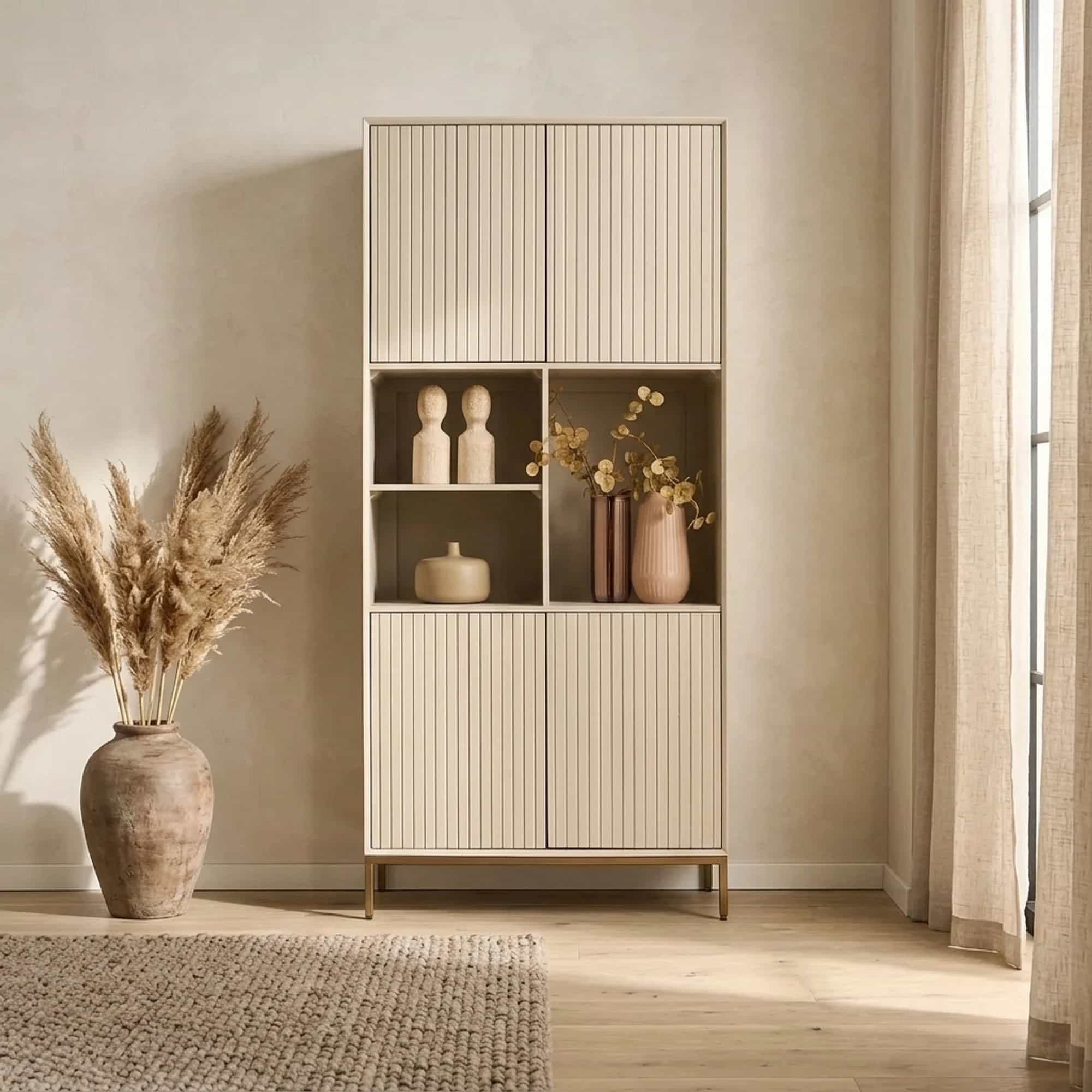 Vakkenkast Madison Sand | 90 cm