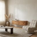 Zwevend tv meubel Vision Natural | 120 cm - Starfurn