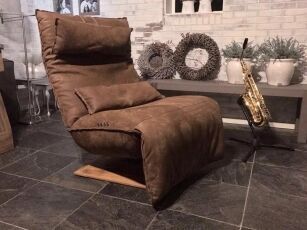 Sortie voormalig Melbourne Chill line relax fauteuil chairs van DS meubel met accu supercomfort