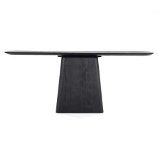 Eleonora Sidetable Aron 180x40 - zwart