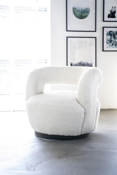 Eleonora Fauteuil Sharon - grijs Spark 