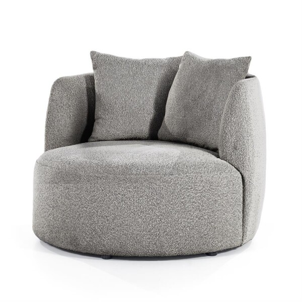 Eleonora Fauteuil Louis met kussen - grijs Spark 