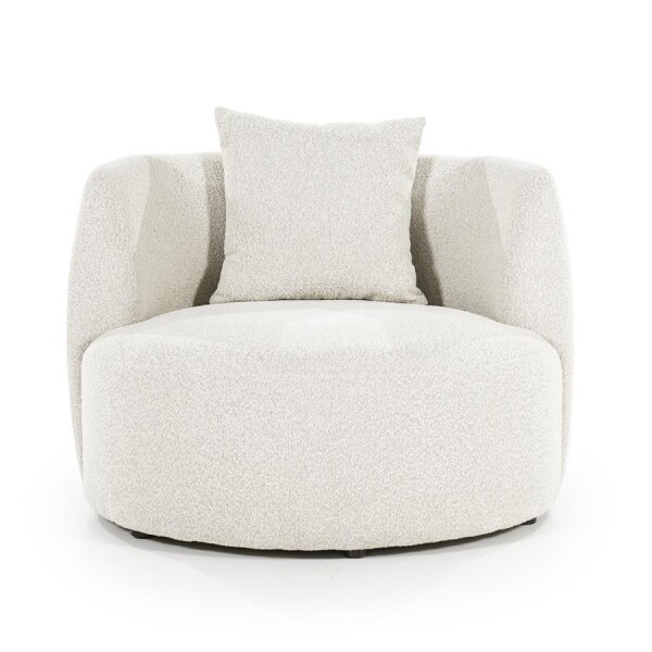 Eleonora Fauteuil Louis met kussen - beige Spark 