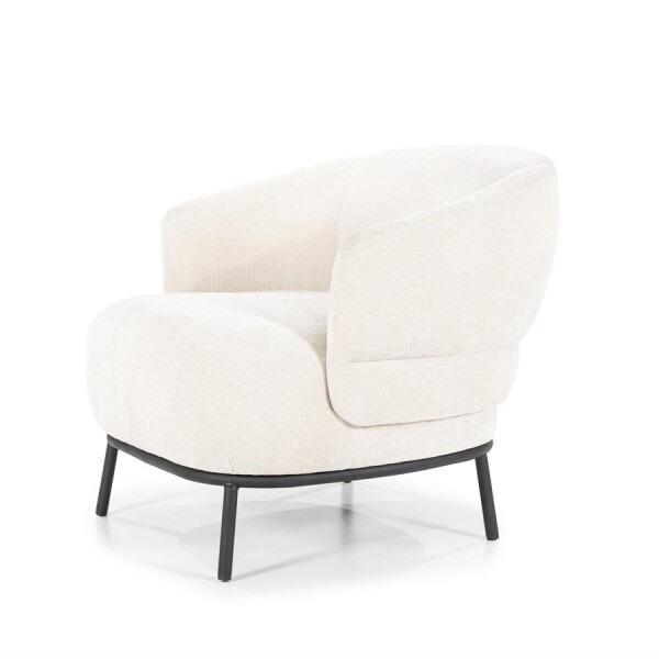 Fauteuil David Safari Beige Eleonora