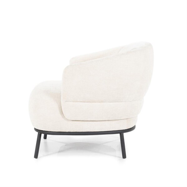 Fauteuil David Safari Beige Eleonora