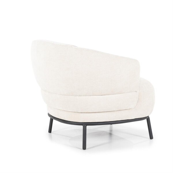 Fauteuil David Safari Beige Eleonora