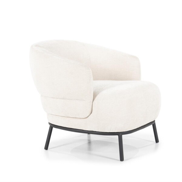 Fauteuil David Safari Beige Eleonora