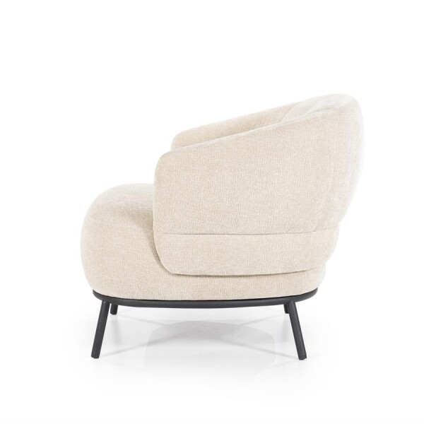 Fauteuil David Safari Taupe Eleonora