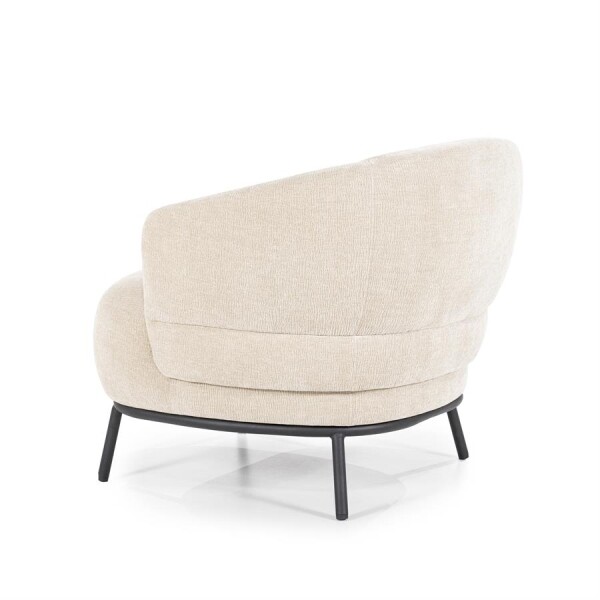 Fauteuil David Safari Taupe Eleonora