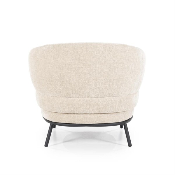 Fauteuil David Safari Taupe Eleonora