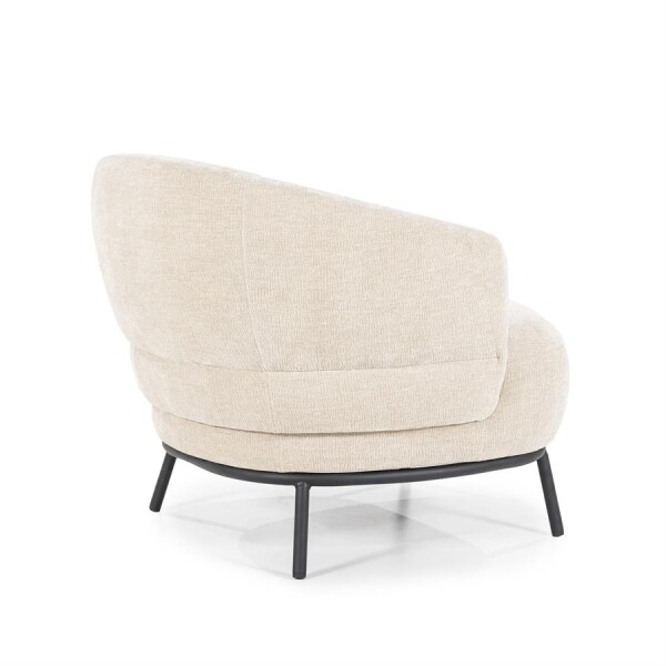 Fauteuil David Safari Taupe Eleonora