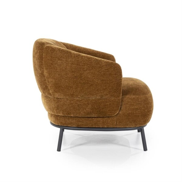 Fauteuil David Safari Mosterd Eleonora