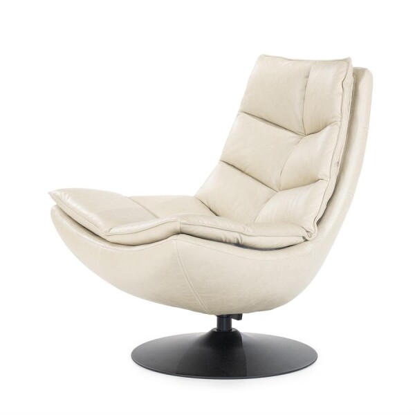 Fauteuil Sven Boho leder Beige