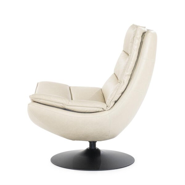 Fauteuil Sven Boho leder Beige