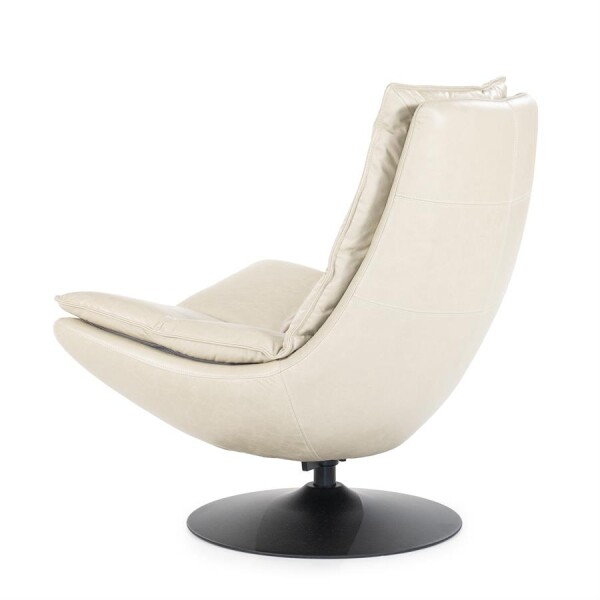 Fauteuil Sven Boho leder Beige