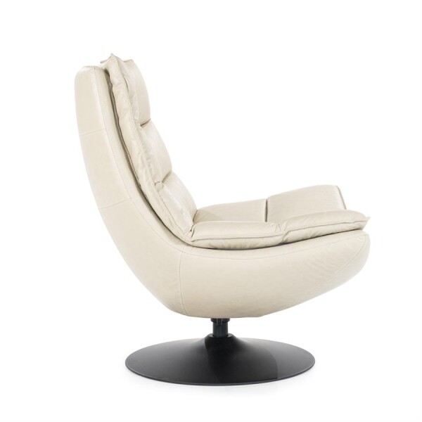 Fauteuil Sven Boho leder Beige