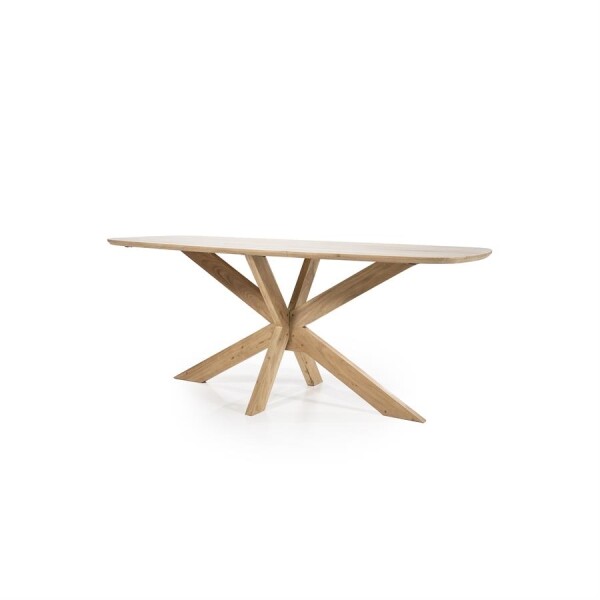 Eleonora Eettafel Nikki 200x100 - naturel 