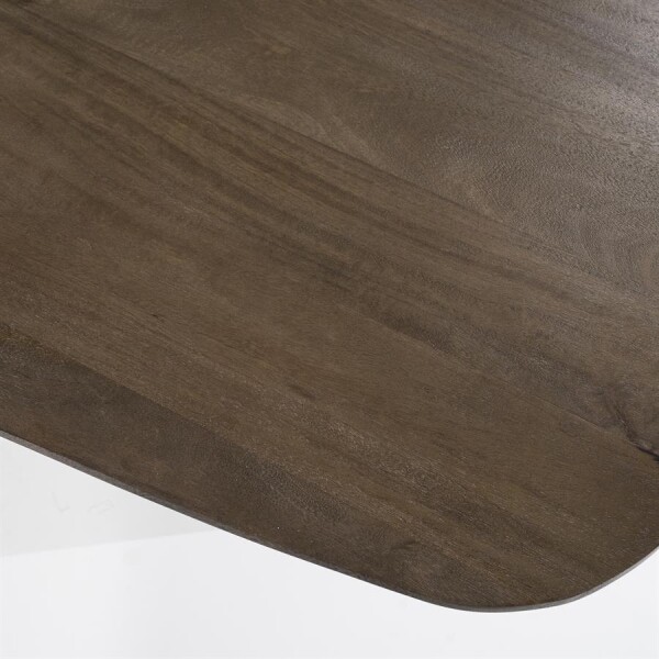 Eleonora Eettafel Nikki 200x100 - bruin 