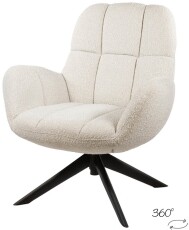 Moderne draaifauteuil Elvis Pearl