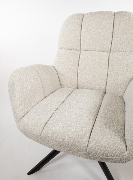 Moderne draaifauteuil Elvis Pearl