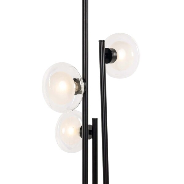 Richmond Interiors Vloerlamp Luva zwart (Black) 