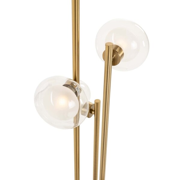 Richmond Interiors Vloerlamp Luva brass (Brushed Gold) 