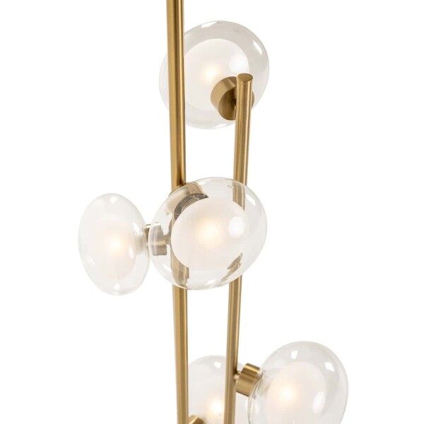 Richmond Interiors Vloerlamp Luva brass (Brushed Gold) 