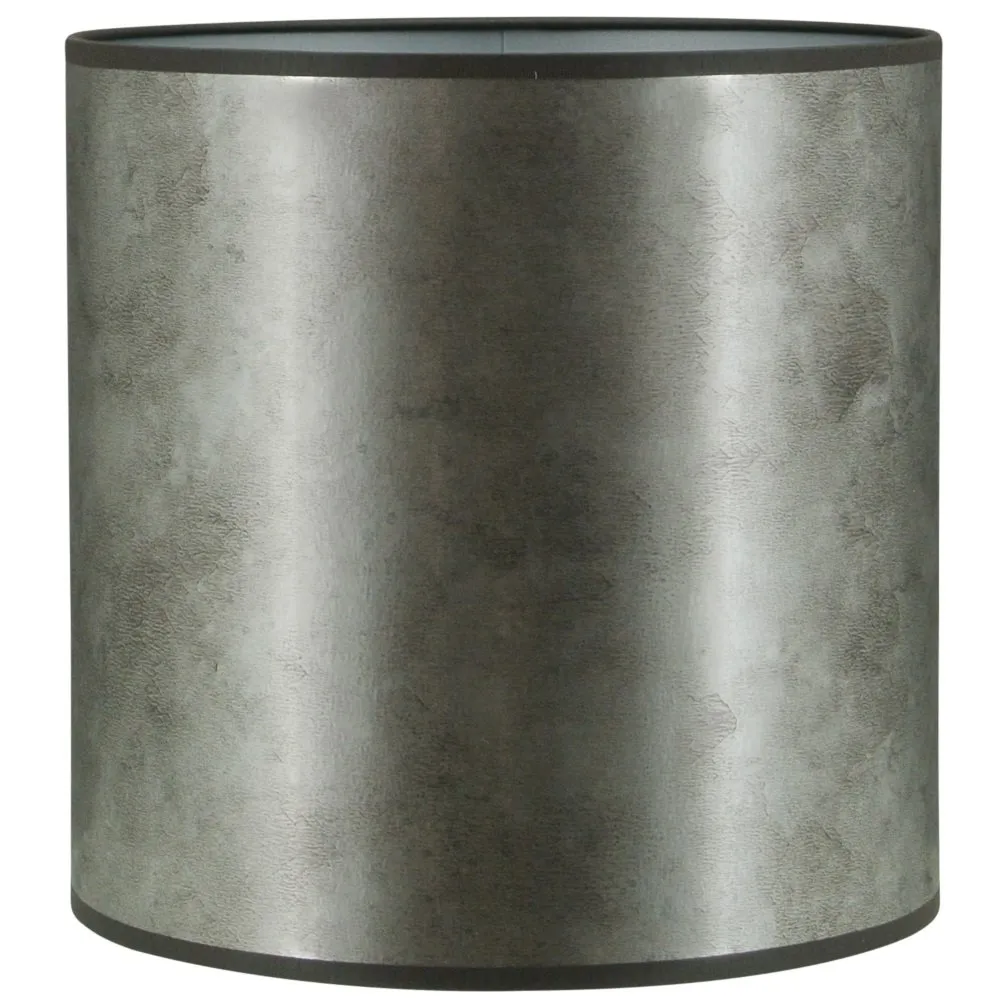 Lampenkap platinum cilinder in bij Mokana Meubelen
