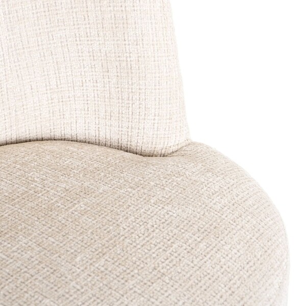 Richmond Interiors Stoel Stella beige chenille fire retardant (Niagara 902 beige) 