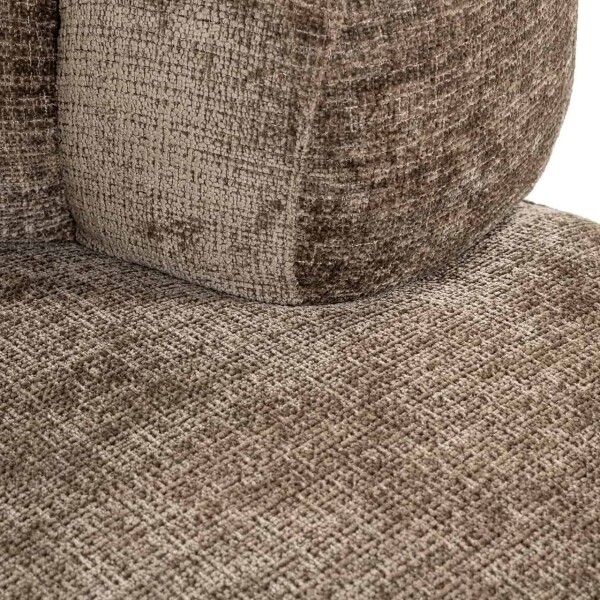 Richmond Interiors Fauteuil Penelope stone fire retardant (Niagara 104 Stone Chenille) 