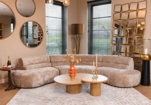 Ronde Bank Colby van Richmond Interiors