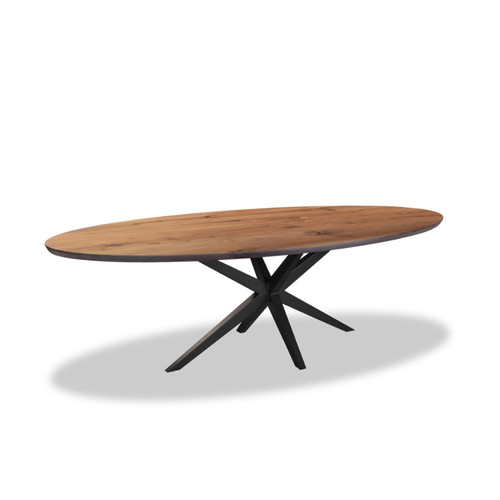 Koopmans notenhout eettafel 1213-968 - Koopmans Meubelen