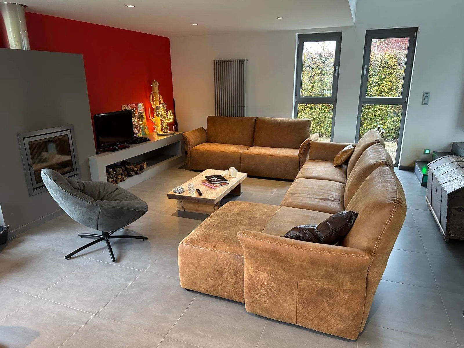 Sfeerfoto van een klantinterieur ingericht met meubels van Mokana Meubelen