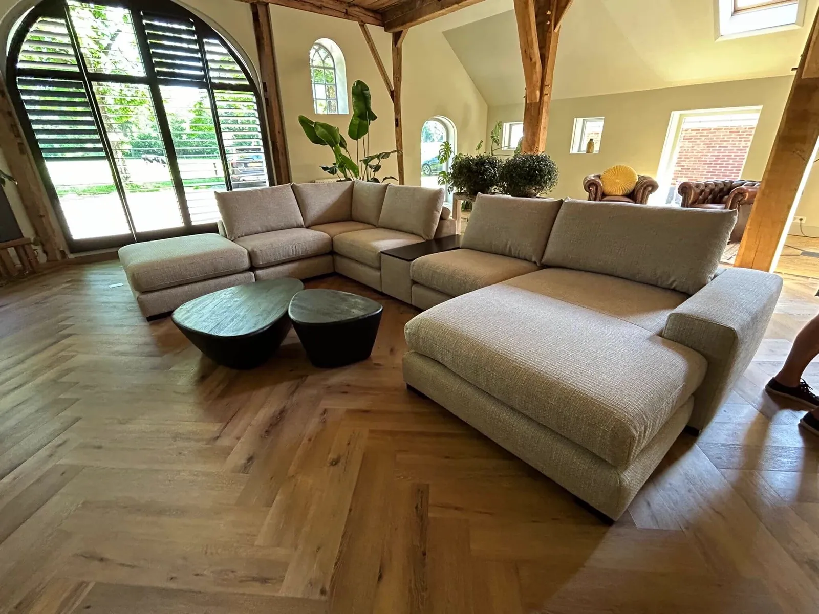 Sfeerfoto van een klantinterieur ingericht met meubels van Mokana Meubelen
