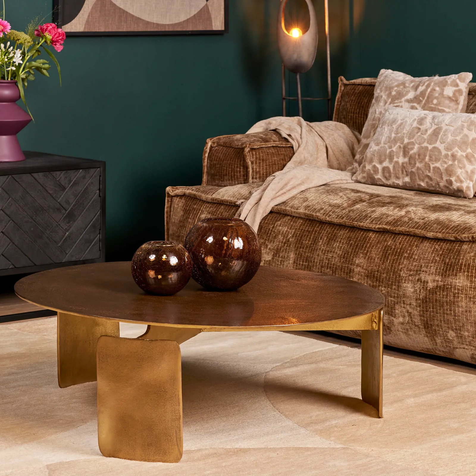 Salontafel Darwin van 90 cm bij Mokana Meubelen