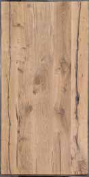 Rechte eettafel van oud eiken, Robuust Hout - Robuust Hout