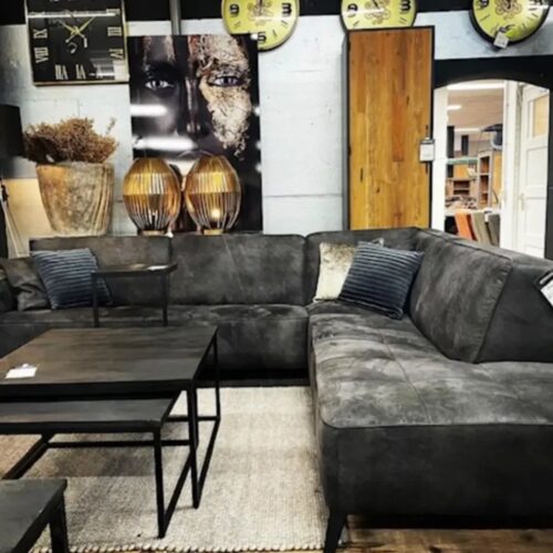 Hoekbank Locarno Antraciet