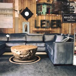 Hoekbank Moskou velours