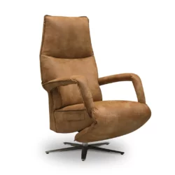 Relaxfauteuil Ipanema, Africa leder Walnut