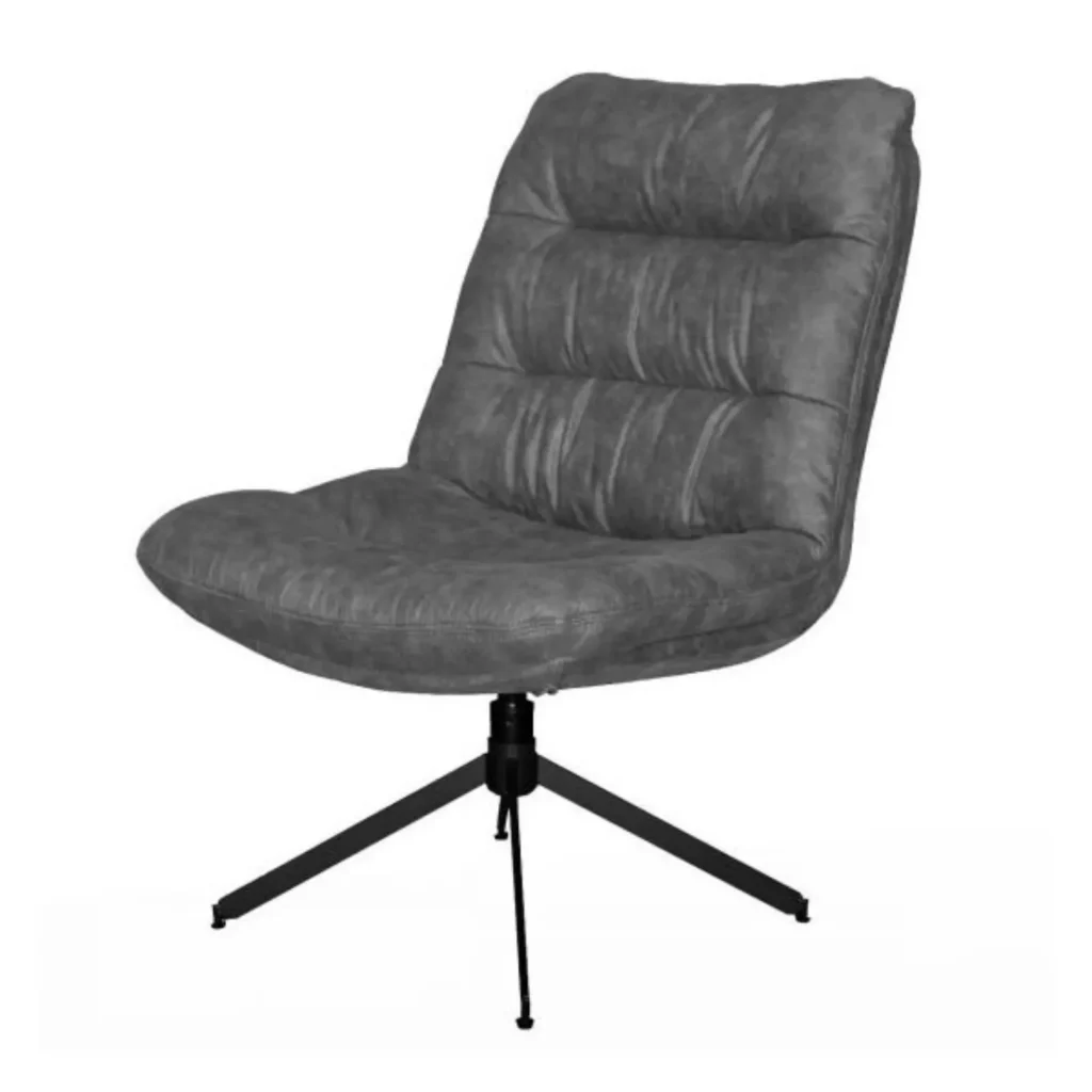 Draaifauteuil Cowboy – Antraciet