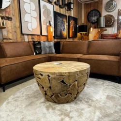 Hoekbank Marvin eco leder