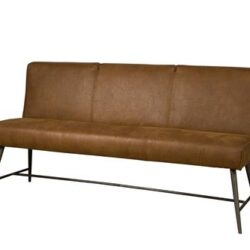 Belmonte Bankje 155 – fabric Cherokee 8 cognac