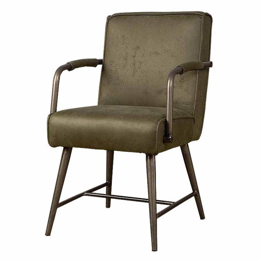 Belmonte Armstoel – fabric Cherokee 13 green