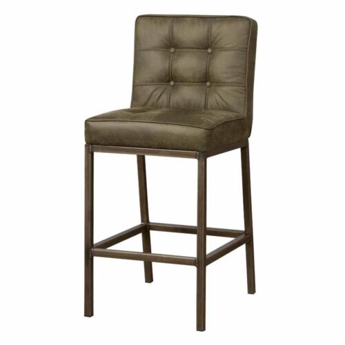 Vasco Barstoel - fabric Amazon 17 green