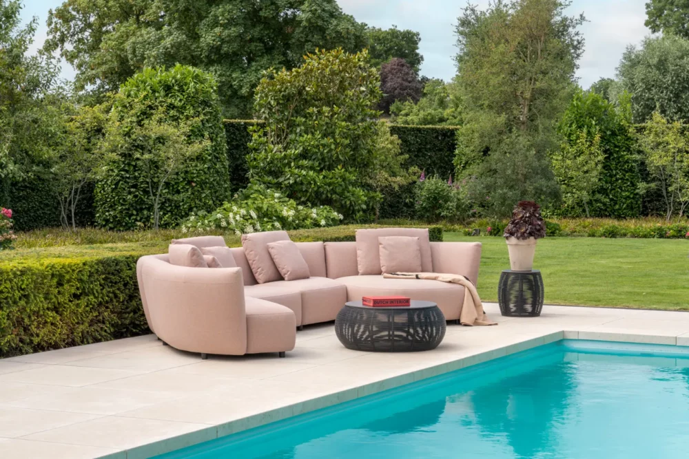 Atoll Loungebank Outdoor Meton Rust